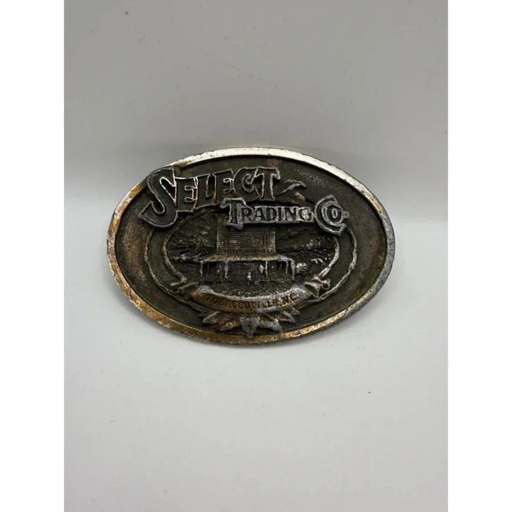 Vintage 1995 Select Trading Co. Belt Buckle